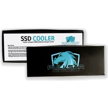 Pullsar SSD Cooler - (2cmx10cm) 1.00MM 12.8W/M-K M.2 SSD Soğutucu | Üstün Soğutma Performansı ve Güvenilirlik