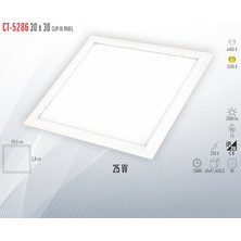 Cata CT-5286 30X30 Clıp_ın Panel 25W