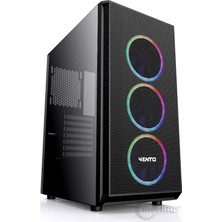 Vento VG07F Rgb Siyah Mid Tower Gaming Kasa