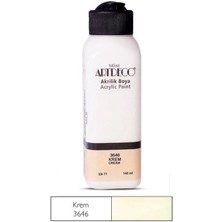 Artdeco Akrilik Boya Krem Renk 140 ml 3646 Model Özellikli Sanatsal Malzeme