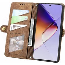 Colorful Shop Infinix Not 40 Cüzdan Için Flip Case Basit Iş Kapak Kapak Darbeye (Yurt Dışından)