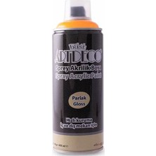 Artdeco Sprey Akrilik Boya 920 Neon Turuncu 400 ml Y-400