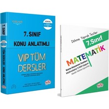 Editör Yayınları 7. Sınıf Tüm Dersler Konu Anlatımlı Kitap - Matematik Yaprak Testler