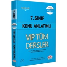 Editör Yayınları 7. Sınıf Tüm Dersler Konu Anlatımlı Kitap - Matematik Yaprak Testler