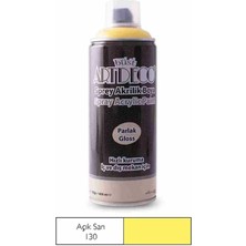 Artdeco Sprey Akrilik Boya 130 Açık Sarı 400 ml Y-400