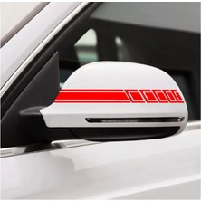 Sticker Usta Oto Araba Ayna Şerit Sticker 00105