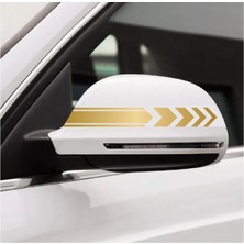 Sticker Usta Araba Oto Ayna Şerit Sticker 00106