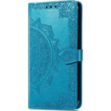 Colorful Shop Zte Ücretsiz 5g Iv Için Flip Case Zarif Desen Deri Kılıf Darbeye (Yurt Dışından)