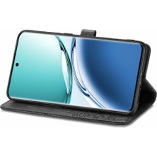 Colorful Shop Oppo A3 Pro Için Flip Case Basit Iş Darbeye Kapak Kapak Deri (Yurt Dışından)