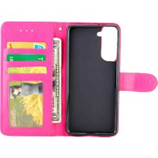 YH Market Samsung Galaxy S21 5g Pu Deri Kickstand Darbeye Kart Için Flip Case (Yurt Dışından)