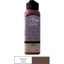 Artdeco 140 ml Kestane Renk Akrilik Boya Kalite Sanatsal Malzeme