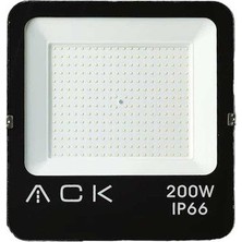 Ack 200W LED Projektör Beyaz Işık 6500K 22095 Lümen AT62-19632