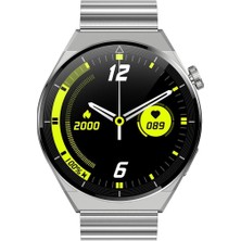 Tekno Trust 1 Yıl 46 mm Gt3 Max 46 mm 3 Kordonlu Akıllı Saat 1.5" - 2" Android + Ios 1 Yıl Gümüş 200-300 Ma