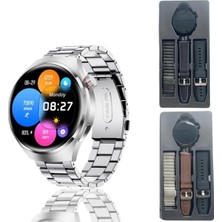 Tekno Trust Çok Renkli Watch 4 Pro RW32 Curved Amoled Ekran 3 Kordon Akıllı Saat 400-500 Mah 46 mm 2 Yıl Çok Re