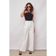Yakamel Kadın Palozzo Bol Kesim Yeni Sezon Trend Pantolon
