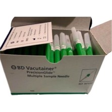 Bd Vacutainer 21G 1.5 0,8 38MM Kan Alma Yeşil Iğne Ucu 100 Adet
