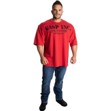 Gasp Iron Thermal Tee, Chili Red