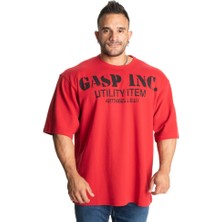 Gasp Iron Thermal Tee, Chili Red