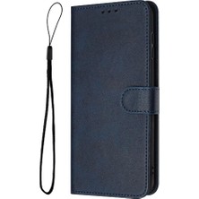 YH Market Toka Saf Renk Pu ile Kart Yuvası ile IPhone 12 Pro Max Için Flip Case (Yurt Dışından)