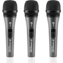 Sennheiser 3-Pack E835 3'lü Vokal Mikrofon Seti