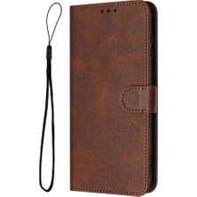 YH Market Kart Yuvası ile Nokia G21 Saf Renk Pu Deri Kickstand Için Flip Case (Yurt Dışından)