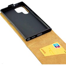 YH Market Samsung Galaxy S22 Ultra 5g Kart Yuvası Koruyucu Için Dikey Flip Case (Yurt Dışından)