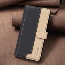 YH Market Tecno Pop 8 Kickstand Flip Folio Rfıd Engelleme Kart Yuvaları Için Flip Case (Yurt Dışından)