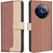 YH Market Realme 12 Pro Artı Darbeye Dayanıklı Tpu Iç Kabuk Kart Yuvaları Için Flip Case (Yurt Dışından)