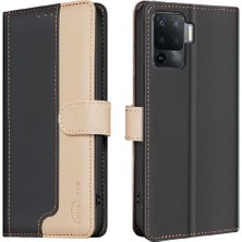 YH Market Oppo A94 4g Için Flip Case Kickstand Flip Folio Darbeye Tpu Iç Kabuk (Yurt Dışından)