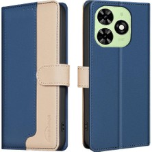 YH Market Tecno Pop 8 Kickstand Flip Folio Rfıd Engelleme Kart Yuvaları Için Flip Case (Yurt Dışından)