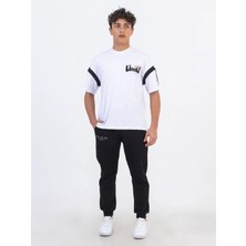 Zekids Erkek Çocuk Pamuklu Oversize Basic Tshirt