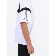 Zekids Erkek Çocuk Pamuklu Oversize Basic Tshirt