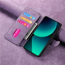 YH Market Xiaomi 13T Mıknatıs Koruyucu Malzeme Için Flip Case Retro Kart Standı Cüzdan (Yurt Dışından)