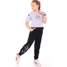 Toontoy Kids Toontoy Kız Çocuk Style Baskılı Eşofman Takım