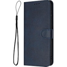 YH Market Kart Yuvası ile Nokia C32 Pu Deri Saf Renk Kickstand Için Flip Case (Yurt Dışından)