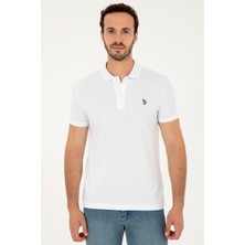 U.S. Polo Assn. Erkek Beyaz Tişört Basic 50294223-VR013