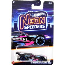 Hot Wheels Neon Yarışçılar HLH72 - 16 Mercedes-Amg Gt3 HRW79