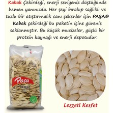 Paşa Kuruyemiş Kavrulmuş Kabak Çekirdeği 200 gr x 5 Adet (Şeffaf Paket)