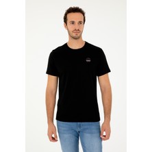 U.S. Polo Assn. Erkek Siyah Tişört 50294329-VR046