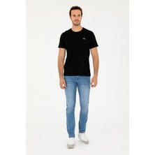 U.S. Polo Assn. Erkek Siyah Tişört 50294329-VR046