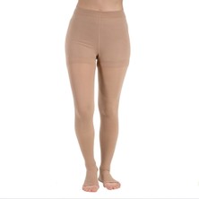 Medikaltec  Ccl1 Külotlu Burnu Açık  Çorabı (Bej) Numara 2