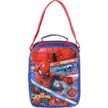 Marvel Spider-Man Lisanslı Orjinal Marvel Spider-Man Go Spidey Beslenme Çantası ve Kalem Kutusu