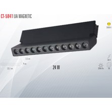 Cata CT-5841 Lıa Magnetıc 24W Ray Armatür