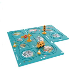 Learning Fun 13 Parça Stem Eğitici Beceri Geliştirici Mantıksal Kendin Yap Manyetik Parçalı Yol Inşa Oyunu Puzzle Oyuncak