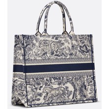 Dior Kadın Kol Çanta - Kol Çanta - Plaj Çanta - Large Dior Book Tote Bag