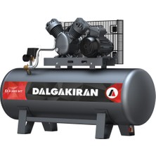 Dalgakıran 500 Lt Kompresör D-7.5-500 7 Bar 7.5 Hp 3 Pistonlu Hava Kompresörü