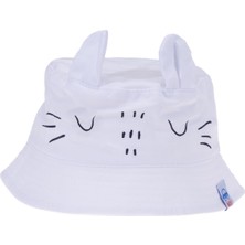 Miniko Kids Kitti 24030-01 0-12 Ay Balıkçı Pamuk Safari Fötr Şapka