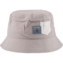 Miniko Kids Kitti 24130-03 1-3 Yaş Balıkçı Pamuk Safari Fötr Şapka