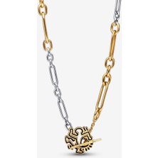 Poseidons Jewellery Keith Haring x Twisted Şekil T Bar Kolye