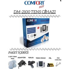 Comfort Plus DM-2100 Tens Cihazı (Terlikli ve Adaptörlü)